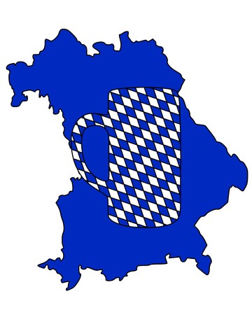 Bavarian steinのイラスト素材