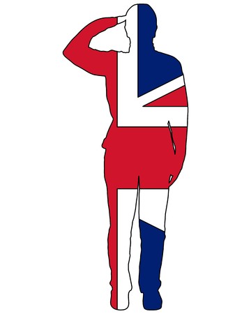 British Saluteのイラスト素材