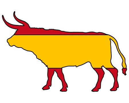 Spanish bullのイラスト素材