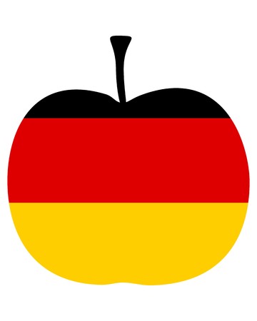 German Appleのイラスト素材