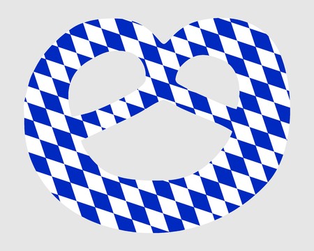 Bavarian Pretzelのイラスト素材