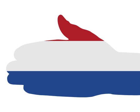Dutch handshakeのイラスト素材