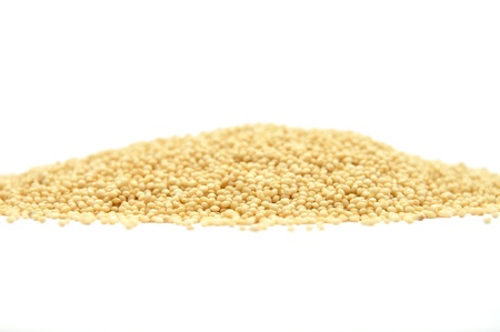 Millet on whiteの写真素材