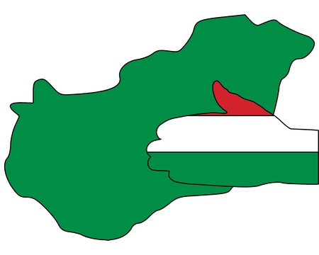 Welcome to Hungaryの写真素材