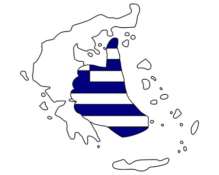 Greece hand signalの写真素材