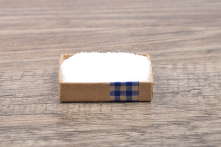 Sugar on wood