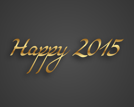 Happy 2015のイラスト素材