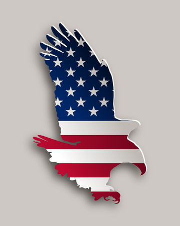 Bold eagleのイラスト素材