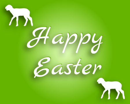 Happy easterのイラスト素材