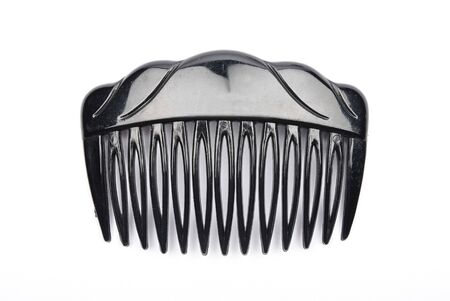 Barrettes on white background