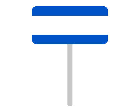 Road sign of Greece on whiteのイラスト素材