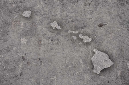 Map of Hawaii on weathered concreteの写真素材