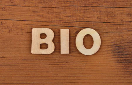 Term from wooden letters on old wooden boardの写真素材
