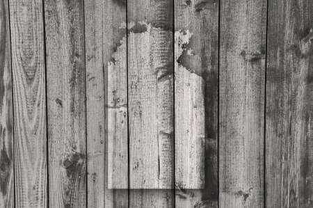 Map of Northern Territory on weathered woodの写真素材