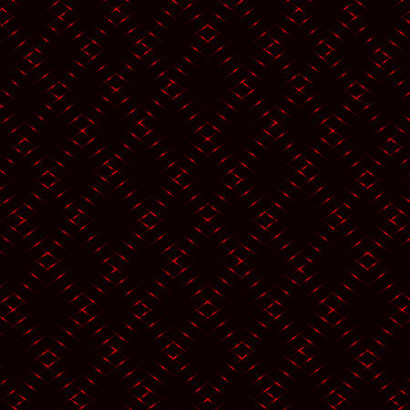 Diamond rhombic red grid, neon vector backgroundのイラスト素材