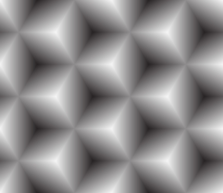 Gray  seamless geometric texture. Vector backgroundのイラスト素材