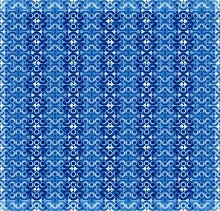 Blue geometric texture