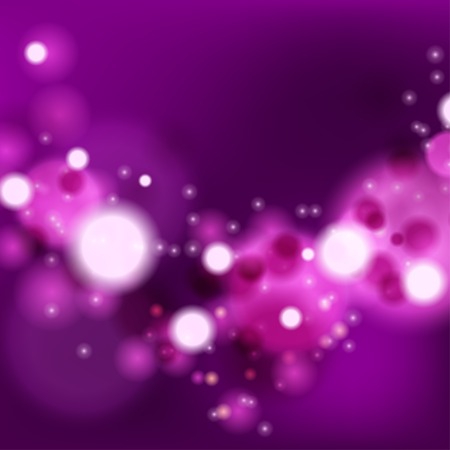 Lights on magenta background bokeh effect.のイラスト素材