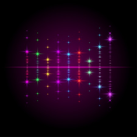 abstract music volume equalizer concept idea backgroundのイラスト素材