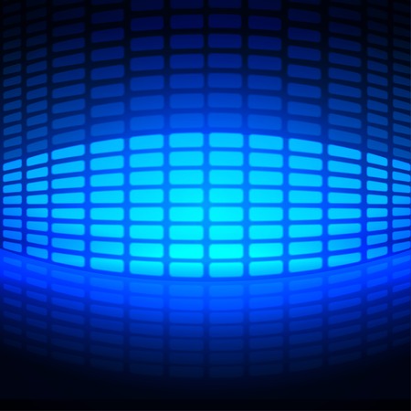 Digital Equalizer. Vector illustration.のイラスト素材