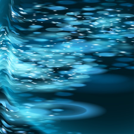 Abstract Design Creativity Background of Blue Waves, Vector Illustration EPS10のイラスト素材