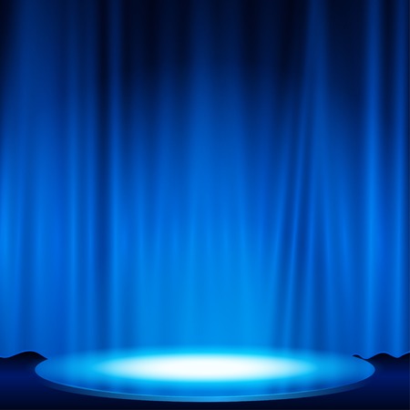 spotlight effect scene background illustrationのイラスト素材