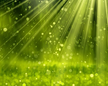 Green Background With Beams, Vector Illustration eps 10のイラスト素材