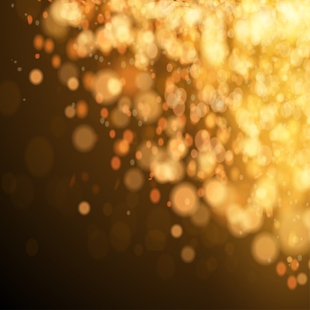 Gold Festive Christmas background. Elegant abstractのイラスト素材