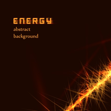Abstract energy light lines vector backgroundのイラスト素材