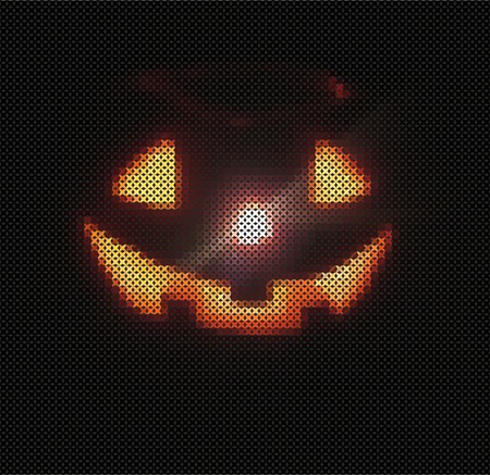 Textured pumpkins  background. cross  vectorのイラスト素材