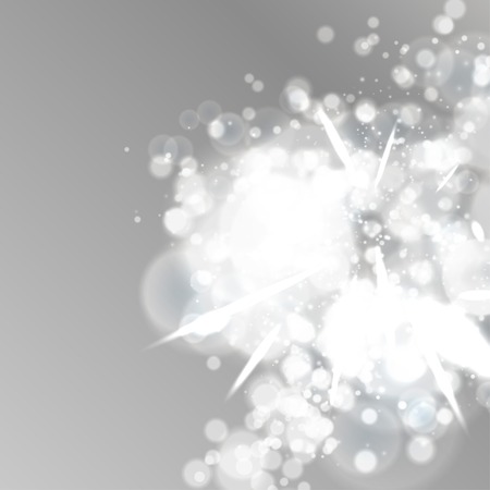 Soft colored abstract background  with bokeh vectorのイラスト素材