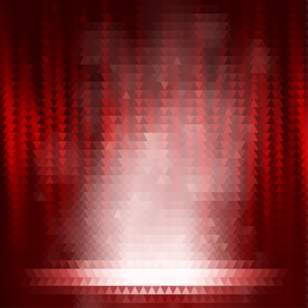 Abstract colorful geometric light background. Vector illustrationのイラスト素材