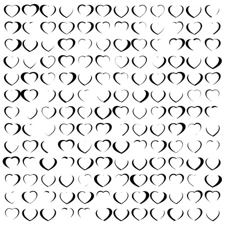 pattern with hearts. Valentines Day background eps 10のイラスト素材