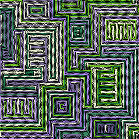 Seamless tribal abstract stripped geometric background. Vector illustrationのイラスト素材