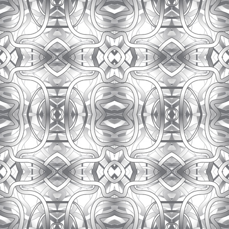 abstract vintage geometric wallpaper pattern seamless background.のイラスト素材