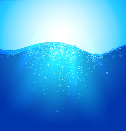 underwater part background vector illustrationのイラスト素材