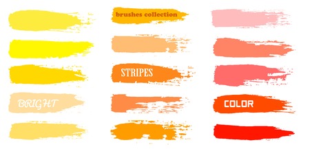 blue brush strokes - backdrop for your textのイラスト素材