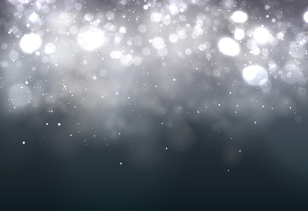 Soft bokeh dark abstract background. Festive Lights. vector illustration. eps 10のイラスト素材