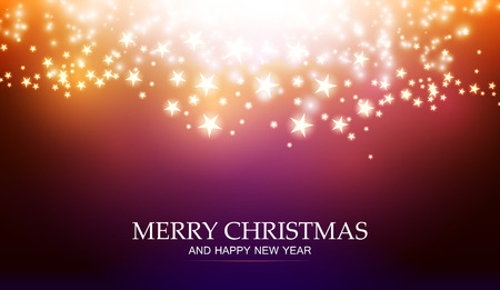 Christmas Magic Background With Light And Stars Vectorのイラスト素材