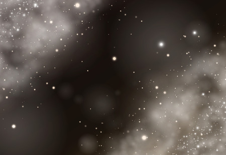 Soft bokeh dark abstract background. Festive Lights. vector illustration. eps 10のイラスト素材