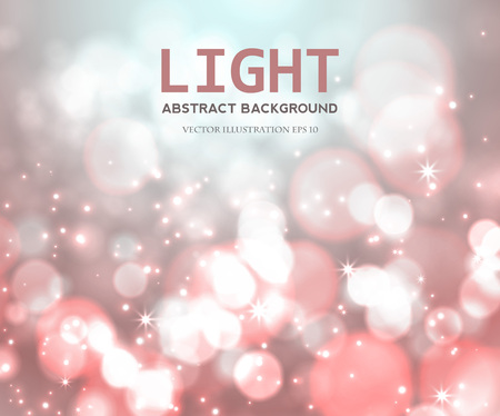 Nice soft background with defocused lights, vectorのイラスト素材