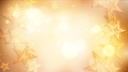 Retro stars abstract background for your design, light and shiningのイラスト素材