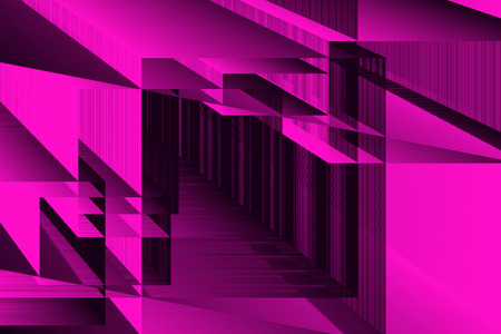 Abstract geometric background with shapes and gradient. Vectorのイラスト素材
