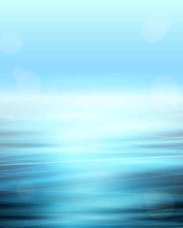 Abstract background Sea and Sky theme. Calm and rest. Vectorのイラスト素材