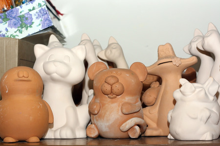 the blanks for the moneyboxesの写真素材