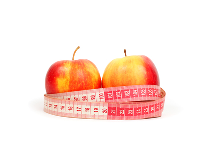 Apples as healthy nutrition closeupの写真素材