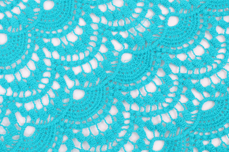 open-work blue textile backgroundの写真素材