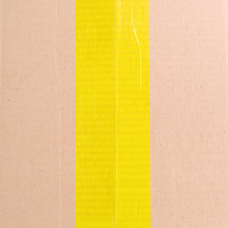 one side of a package boxの写真素材