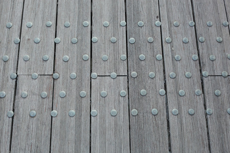 wooden and metal background outsideの写真素材