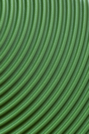 Light green striped abstract horizontal lines background closeupの写真素材